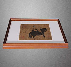 巴青书画装裱配框服务案例