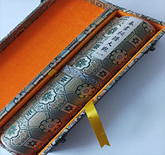 巴青书画装裱案例